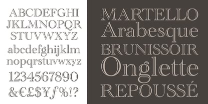 Academy Engraved Font Poster 4